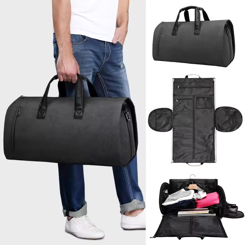 The All-in-One Foldable Travel Duffel & Garment Bag